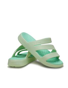 Chancla Crocs W Getaway Strappy 3YH Menta