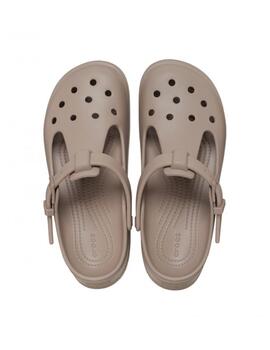 Chancla Crocs W Classic Mary Jane 214 Taupe