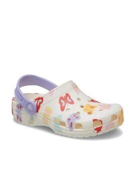 Zueco Crocs K Classic Butterfly Graphic 0WV Multi