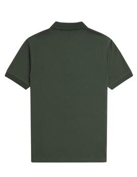 Polo Fred Perry M Verde/Amarillo