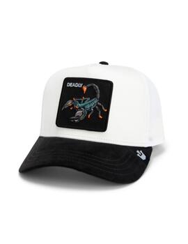 Gorra Goorin Bros The Suede Scorpion Crema/Negro