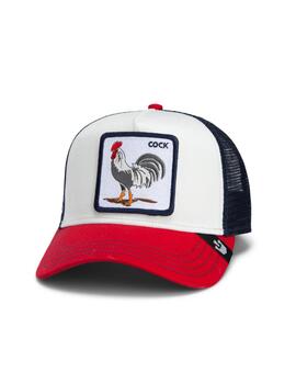 Gorra Goorin Bros Team Rooster Blanco/Azul