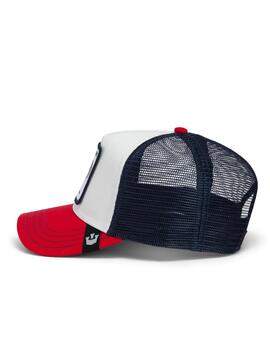 Gorra Goorin Bros Team Rooster Blanco/Azul