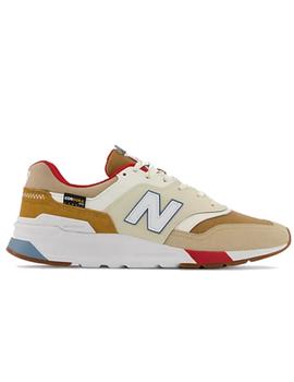 New Balance 997 Beige/Rojo