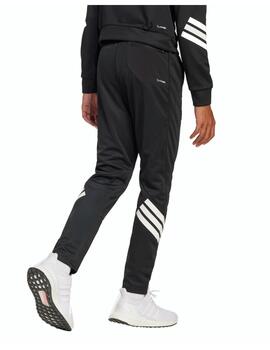 Pantalón Adidas J SPR Negro/Blanco