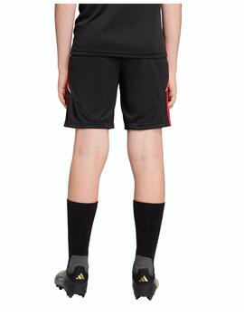 Short Adidas J Tiro 24 Negro/Rojo