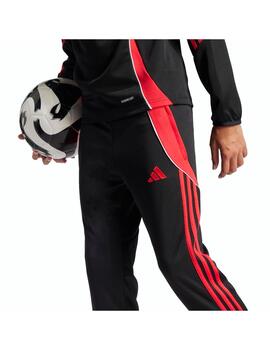 Pantalón Adidas J Tiro 24 Negro/Rojo