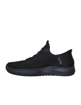 Zapatilla Skechers W Summits Work Slip-ins BBK