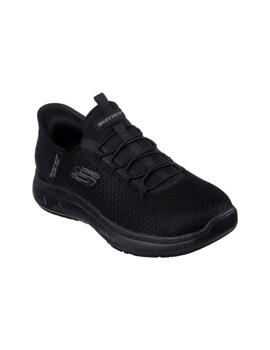 Zapatilla Skechers W Summits Work Slip-ins BBK