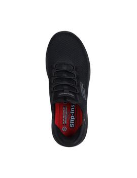 Zapatilla Skechers W Summits Work Slip-ins BBK