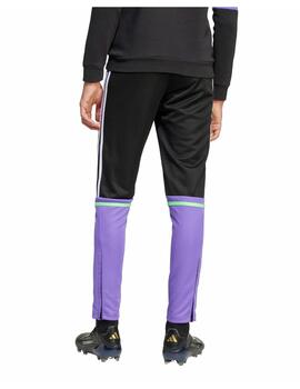 Pantalón Adidas J F50 TR Negro/Morado/Blanco