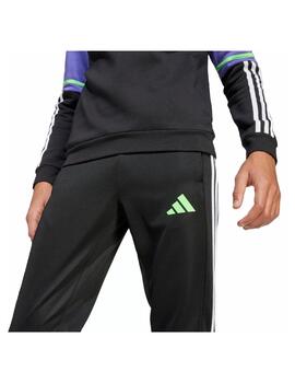 Pantalón Adidas J F50 TR Negro/Morado/Blanco