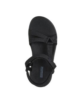 Sandalia Skechers W Go Walk Flex Sublime BBK