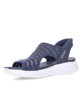Sandalia Skechers W Ultra Flex 3.0 Slip-ins NVY