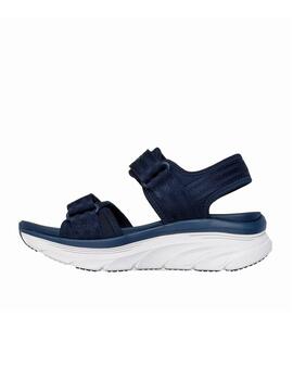 Sandalia Skechers W D´Lux Walker Adored Days NVY