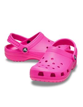 Zueco Crocs K Classic 6TW Crush Fucsia