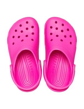 Zueco Crocs K Classic 6TW Crush Fucsia