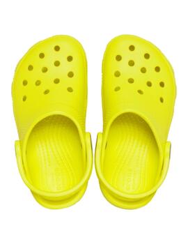 Zueco Crocs TD Classic 76M Acidity Limón