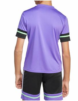 Camiseta Adidas Y F50 Negro/Morado/Blanco