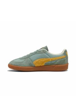 Zapatilla Puma M Palermo Weathered Verde/Mostaza