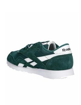Zapatilla Reebok M Classic Nylon Verde/Blanco