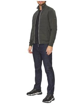 Cazadora PJL Snell Mock Hombre Negro