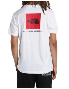 Camiseta TNF MN Box Nse Blanco