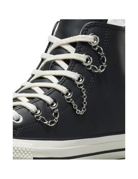 Zapatilla Converse All Star Alta Piel Chains Negro