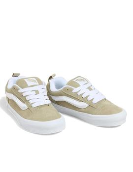 Zapatilla Vans WM Knu Skool Verde/Blanco