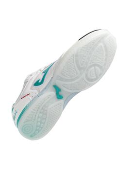 Bota Joma U Top Flex 2502 Sala Blanco/Turquesa