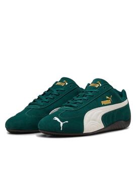 Zapatilla Puma U Speedcat OG Verde/Blanco