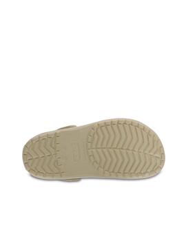 Zueco Crocs U Crocband 1AS Stucco Beige/Rojo