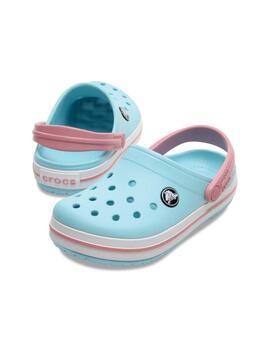 Zueco Crocs TD Crocband 4S3 Ice Blue Celeste