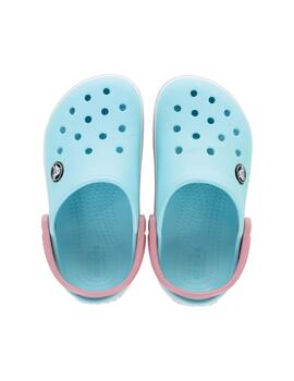 Zueco Crocs TD Crocband 4S3 Ice Blue Celeste