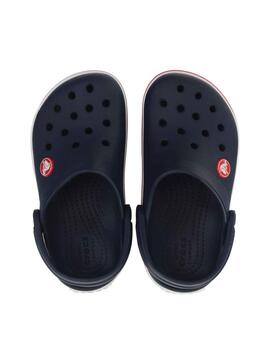 Zueco Crocs K Crocband 485 Marino/Rojo