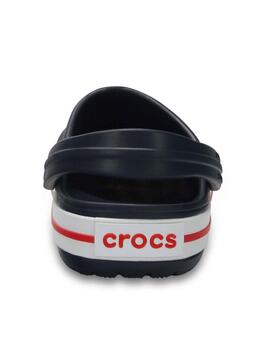 Zueco Crocs K Crocband 485 Marino/Rojo