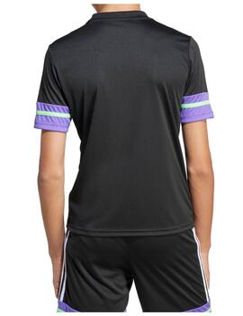 Camiseta Adidas Y F50 Negro/Blanco/Morado