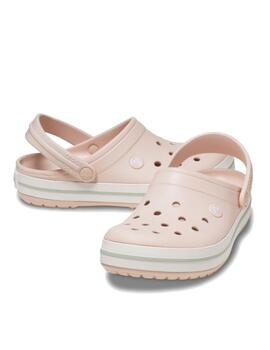 Zueco Crocs U Crocband 6UR Quartz Rosa