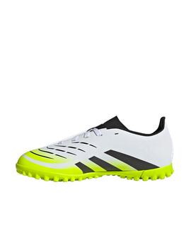 Bota Adidas Predator Club TF J Blanca/Fosforito