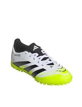 Bota Adidas Predator Club TF J Blanca/Fosforito
