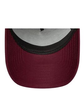 Gorra New Era Patch Buffalo NY Granate/Negro