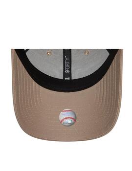 Gorra New Era 9Forty NEYYAN Taupe/Blanco