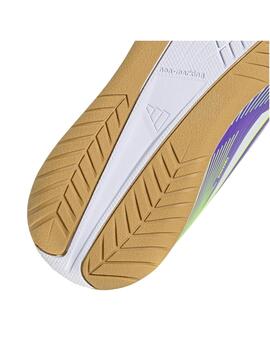 Botas Adidas J F50 Club Indoor Morado/Blanco/Flúor
