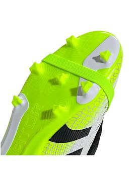 Bota Adidas J Predator League FT FG/MG Blanco/Ngr