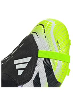 Bota Adidas J Predator League FT FG/MG Blanco/Ngr
