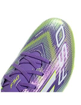 Bota Adidas M F50 Club FG/MG Lila/Flúor/Blanco