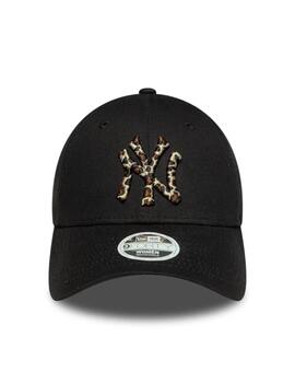 Gorra New Era W 9Forty NEYYAN Leopard Negro