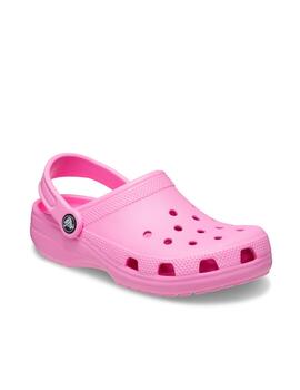 Zueco Crocs K Classic 6SW Taffy Rosa