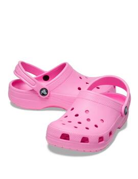 Zueco Crocs K Classic 6SW Taffy Rosa