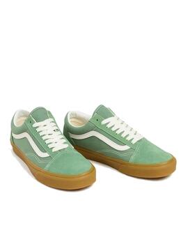 Zapatilla Vans MN Old Skool Verde/Blanco/Gum